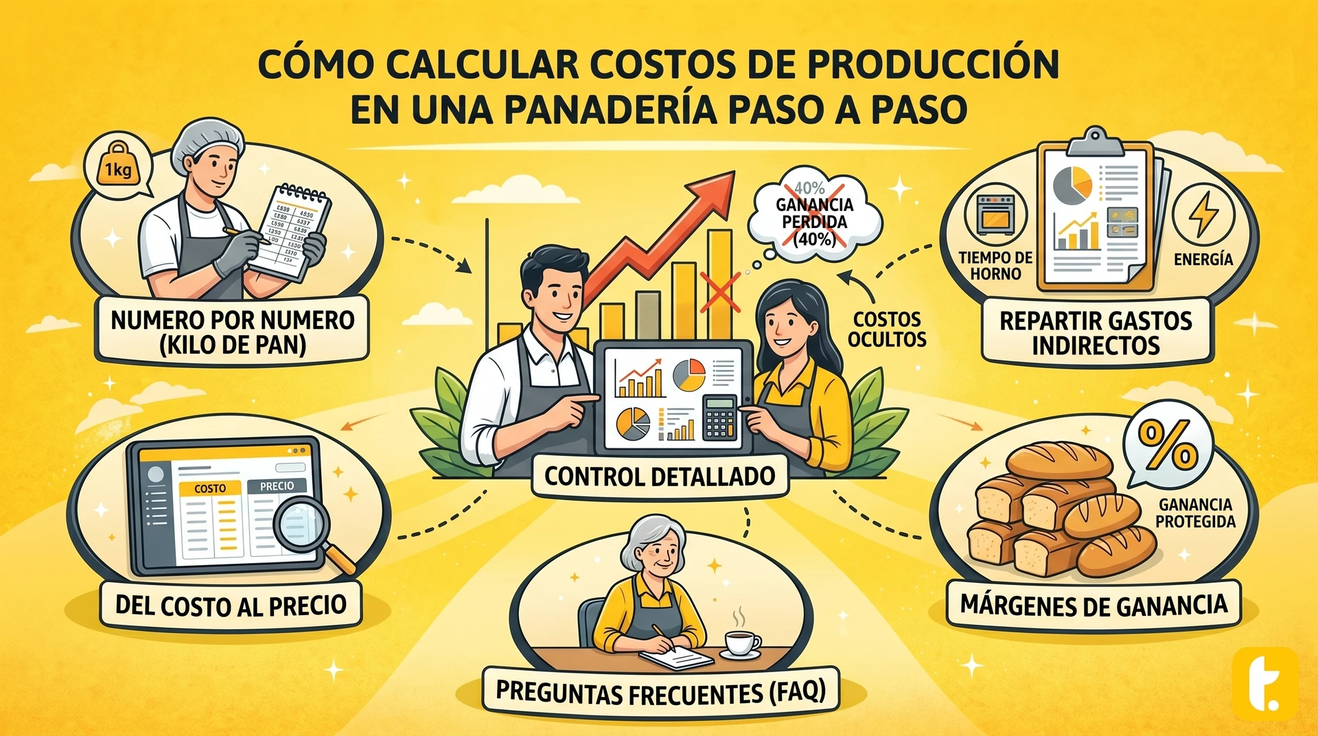 Usuario de Treinta llevando su inventario con un sistema