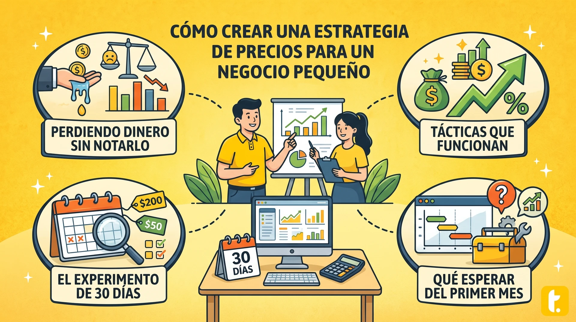 Usuario de Treinta llevando su inventario con un sistema